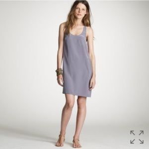 J. Crew Marlie Silk Racerback Dress Sz 8 (#26956)